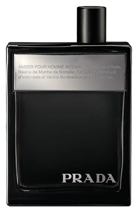 eau de parfum spray prada amber pour homme intense|Prada amber men 100ml edt.